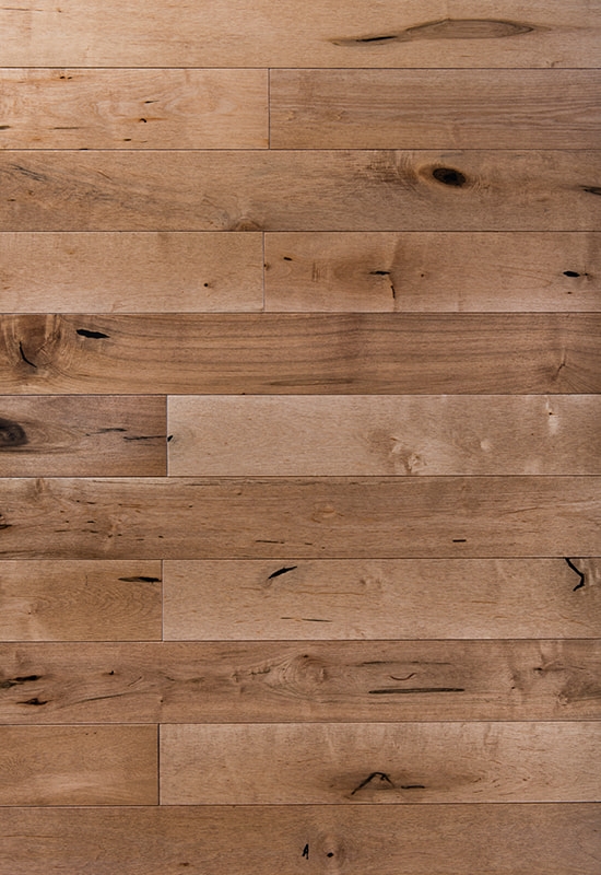 Chinesischer Ahorn 90 flacher massiver Holzböden