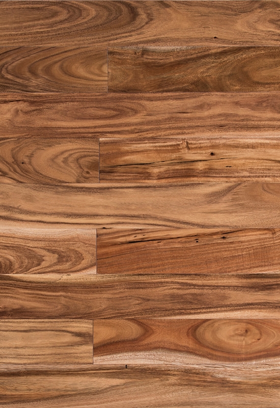 Kleine Blatt Akazie 90 flache massive Holzböden